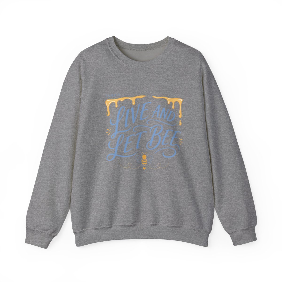 Tubbo "LIVE AND LET BEE" Crewneck - alternate angle 2, merchandise