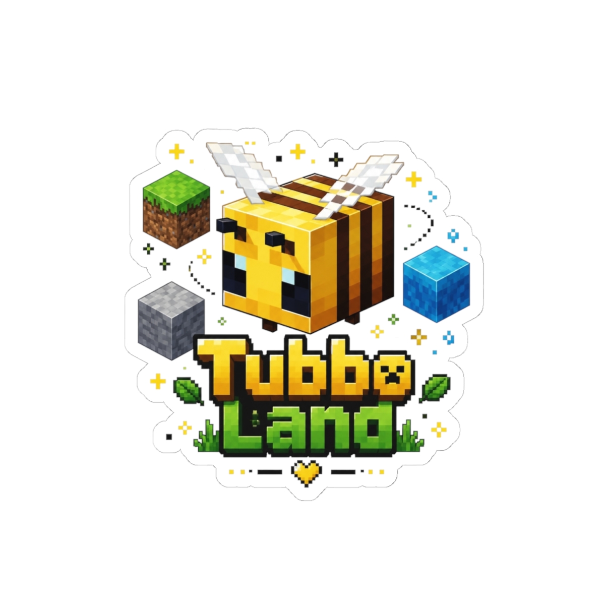 Tubbo "Tubbo Land" Sticker - alternate angle 2, merchandise