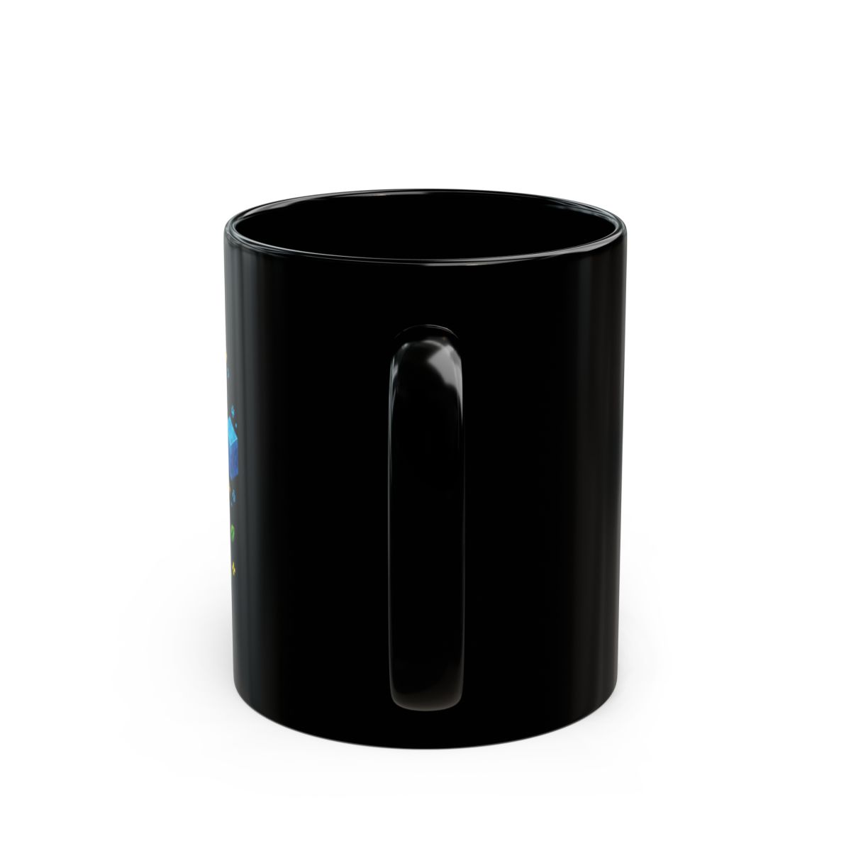 Tubbo "Tubbo Land" Black Mug - alternate angle 4, merchandise