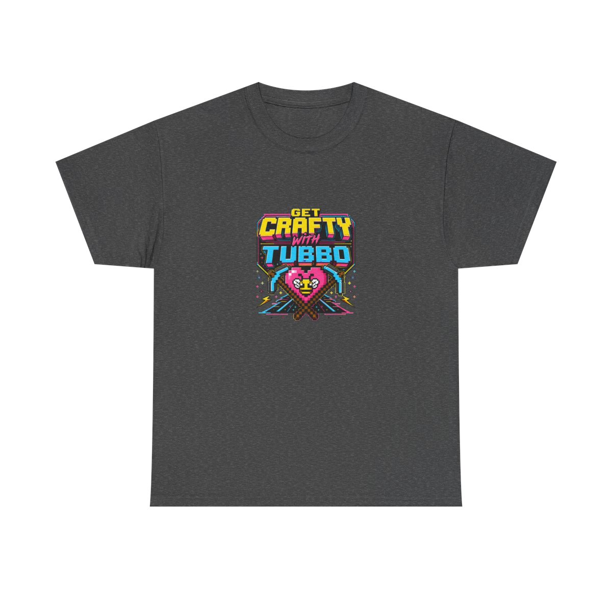 Tubbo "Get Crafty with Tubbo" Unisex Tee - alternate angle 3, merchandise