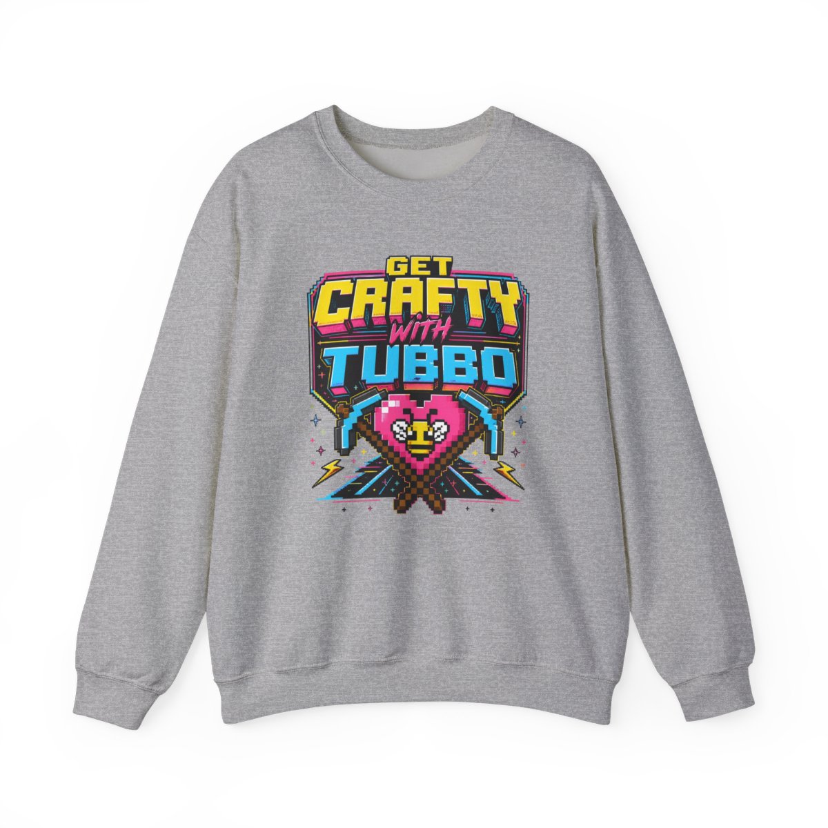 Tubbo "Get Crafty with Tubbo" Crewneck - Official Sweatshirts merchandise