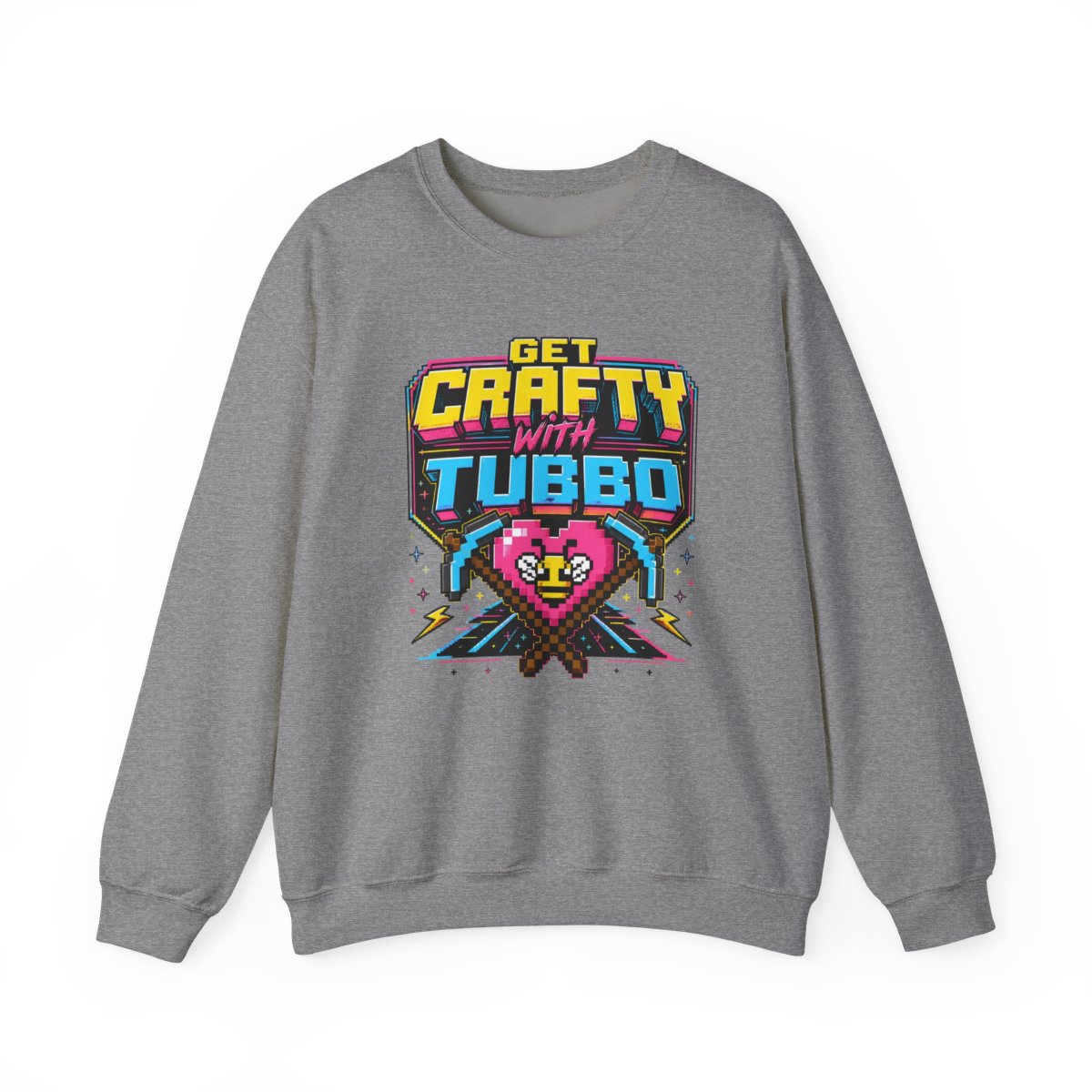 Tubbo "Get Crafty with Tubbo" Crewneck - alternate angle 2, merchandise