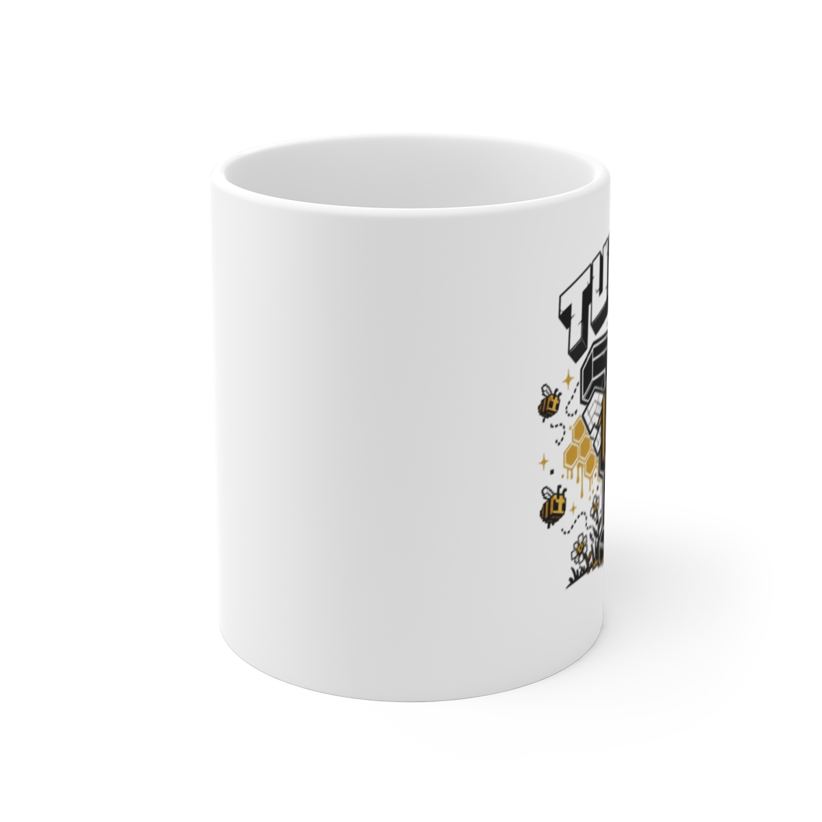 Tubbo "TUBBO" White Mug - alternate angle 1, merchandise