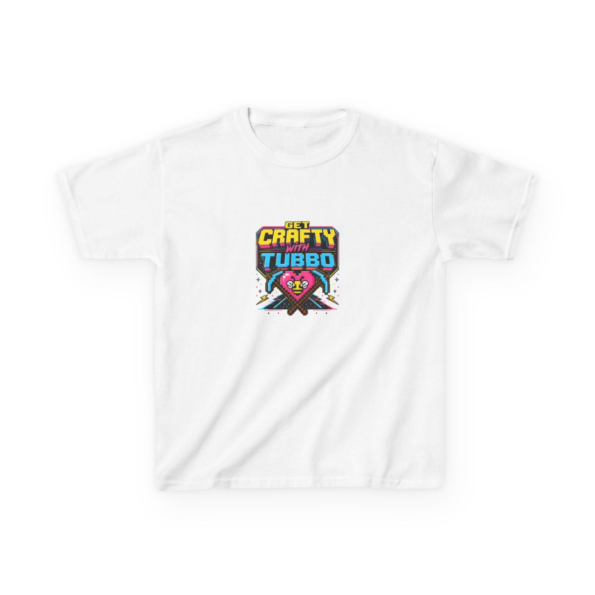 Tubbo "Get Crafty with Tubbo" Unisex Kids Tee
