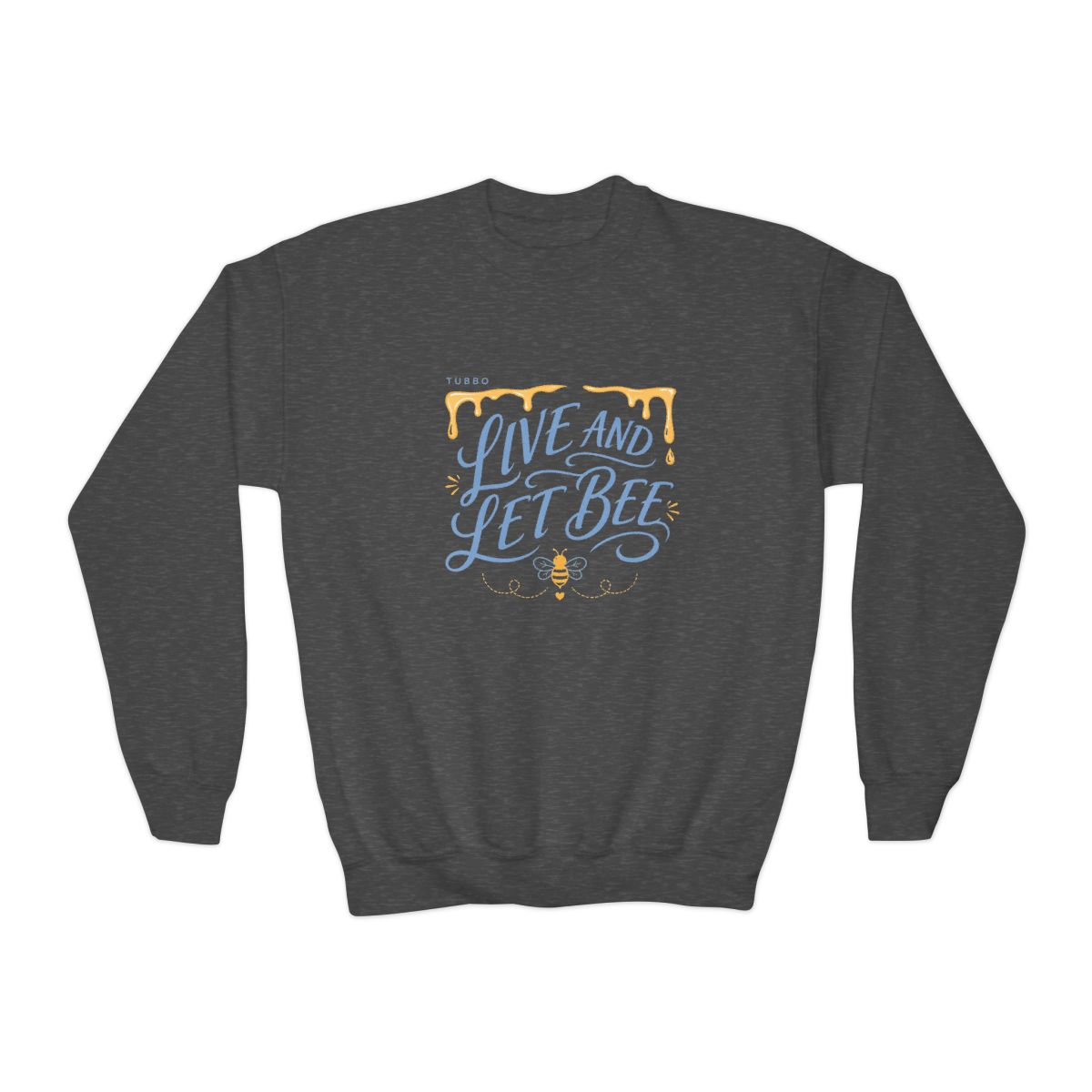 Tubbo "LIVE AND LET BEE" Kids Crewneck