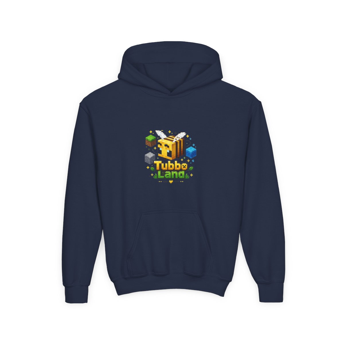 Tubbo "Tubbo Land" Kids Hoodie - alternate angle 3, merchandise